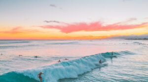 Sunset Surfing: Mark's Tale of a Spontaneous Sea Sojourn